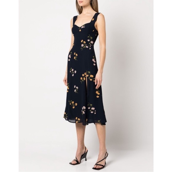 NEW Reformation Fulton Dress Princess Margaret 0 - Picture 5 of 17